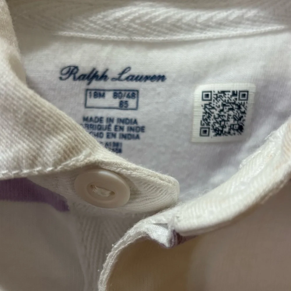 Ralph Lauren Polo Dress in Lavender and White Stripes